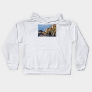 The Crowns Engine Houses, Botallack Mine, Cornwall Kids Hoodie